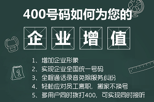 400電話號碼如何為您的企業增值